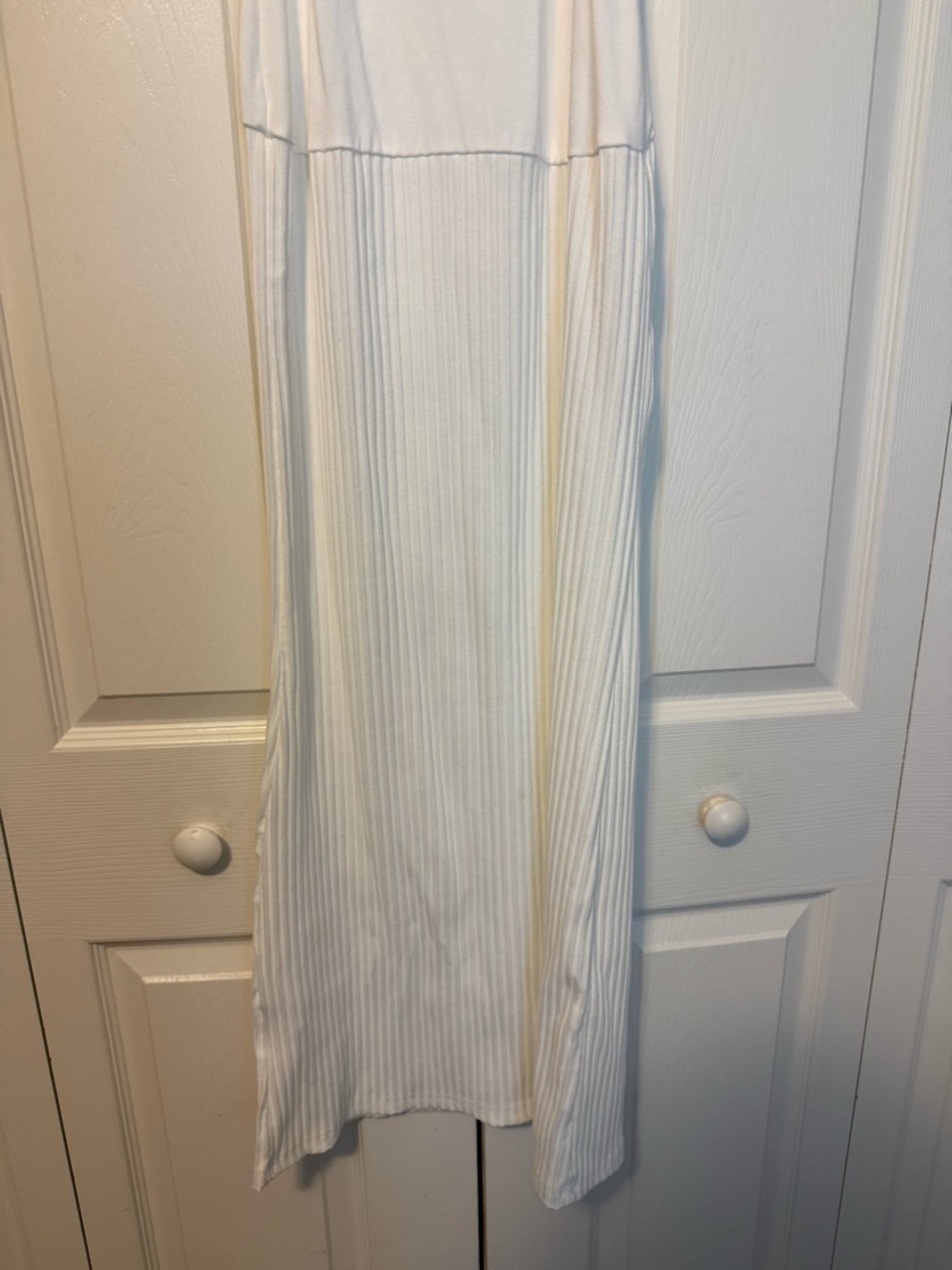 White Bodycon Dress - Picture 7 of 8